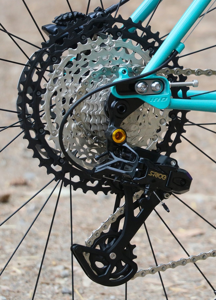 S-Ride Rear Derailleur Overlength Cage 12sp Black/Gold [RD